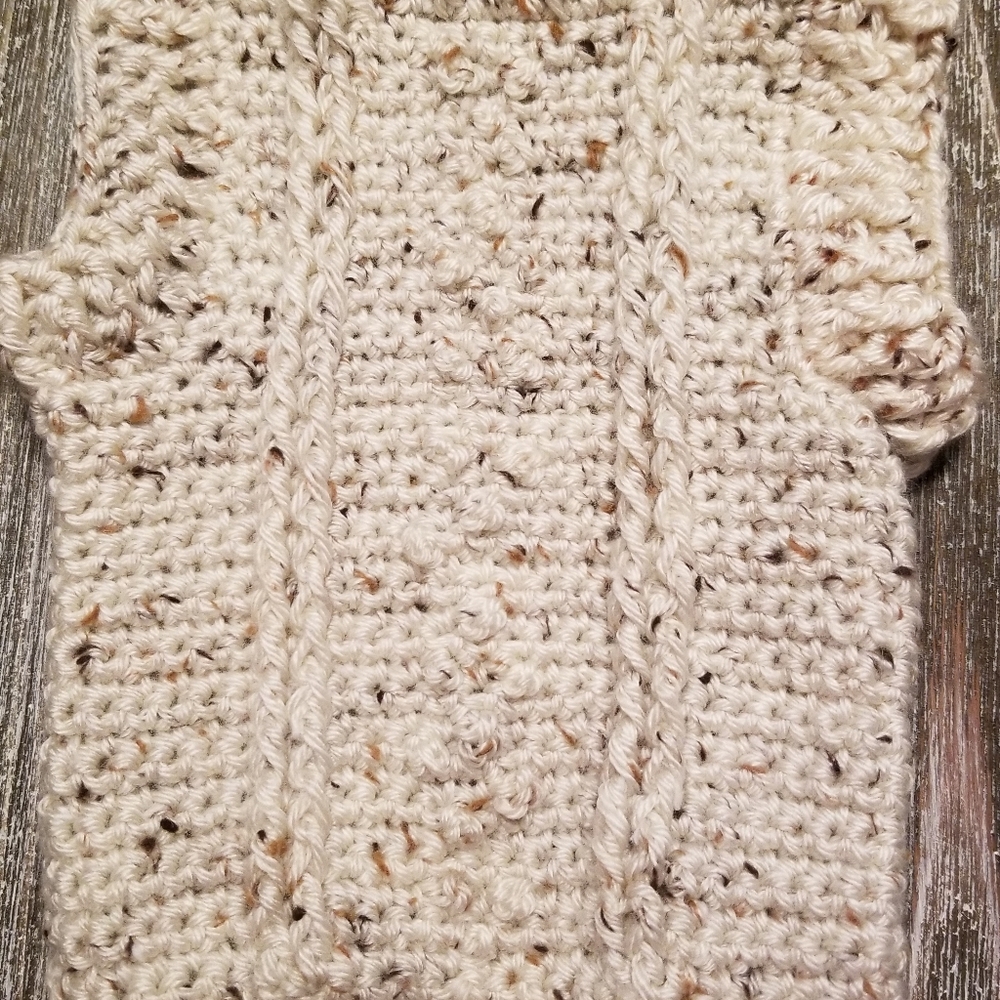 NWT Handmade Crochet Vest (Preemie-3mths)